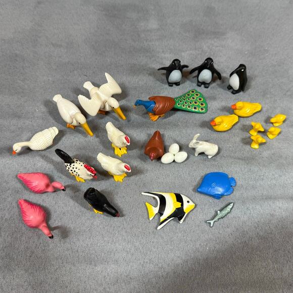 Playmobil Assorted Animals Zoo Farm Ocean Flamingo Penguin Goose Swan - Picture 2 of 8